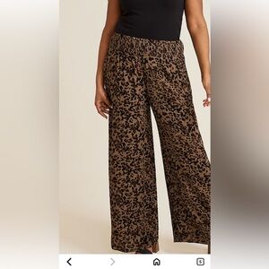Maurices Animal Print Wide-Leg Pants